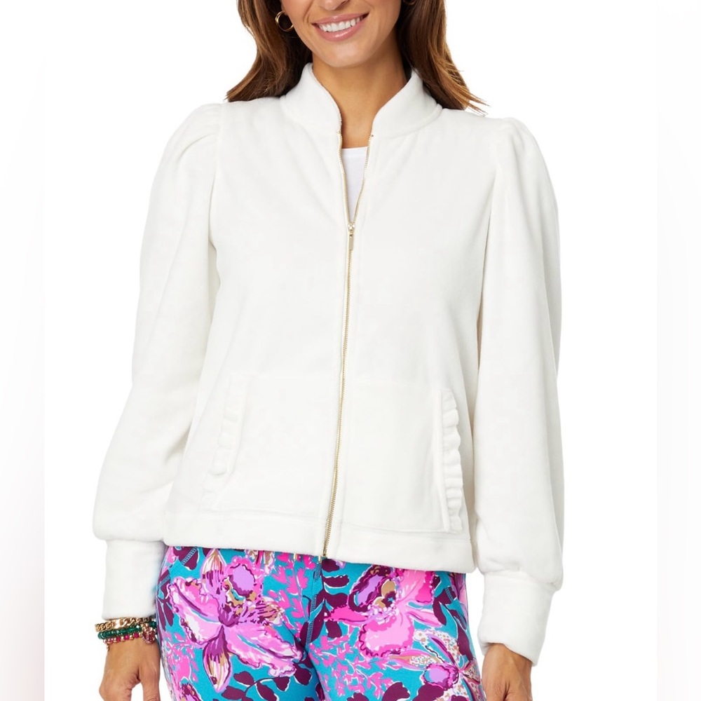Lilly Pulitzer Cabello Fleece Zip-Up | XL